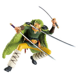 Figura Roronoa Zoro Cross Posing One Piece 18cm