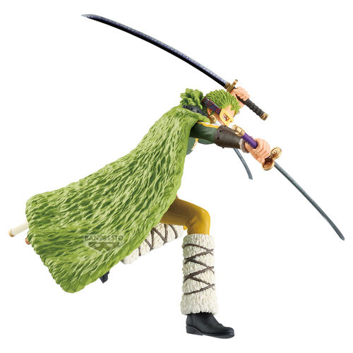 Figura Roronoa Zoro Cross Posing One Piece 18cm