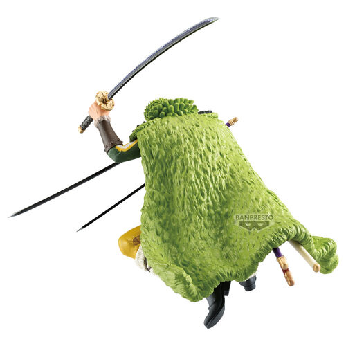 Figura Roronoa Zoro Cross Posing One Piece 18cm