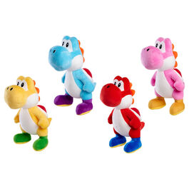Peluche Yoshi Super Mario Bros 20cm surtido