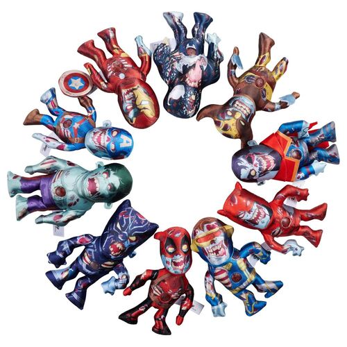Peluche caja misteriosa Zoombies Marvel surtido