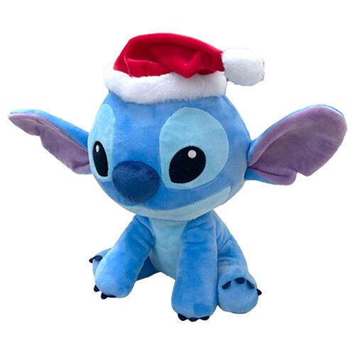 Peluche Stitch gorro Santa Disney 25cm