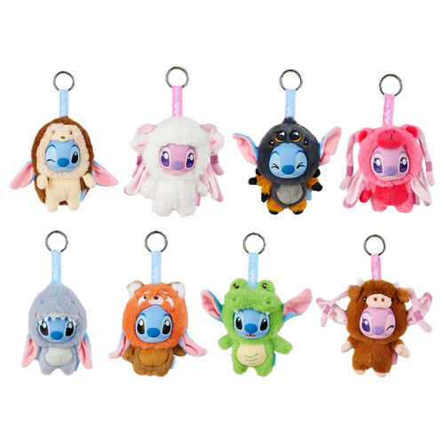 Peluche sorpresa YuYus Stitch y Angel Disney 12cm surtido