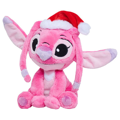 Peluche Angel gorro Santa Stitch Disney 25cm
