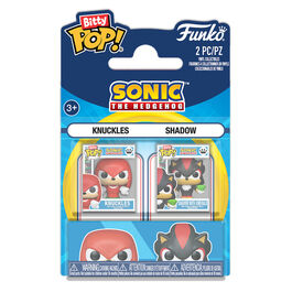 Blister 2 figuras Bitty POP Sonic The Hedgehog Knuckles & Shadow Blister 2 figuras Bitty POP Sonic The Hedgehog Knuckles & Shadow