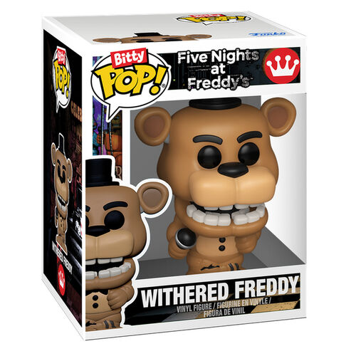 Blister 2 figuras Bitty POP Five Nights at Freddys Withered Freddy - Sun & Moon