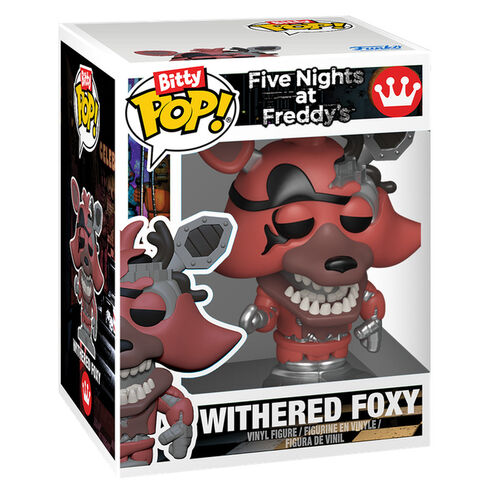 Blister 2 figuras Bitty POP Five Nights at Freddys Withered Foxy & Marionette