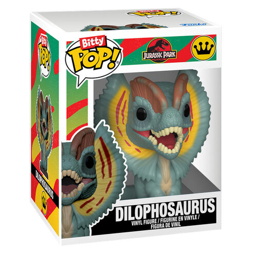 Bitty POP pack 2 figures  Jurassic Park Tyrannosaurus Fossil & Dilophosaurus