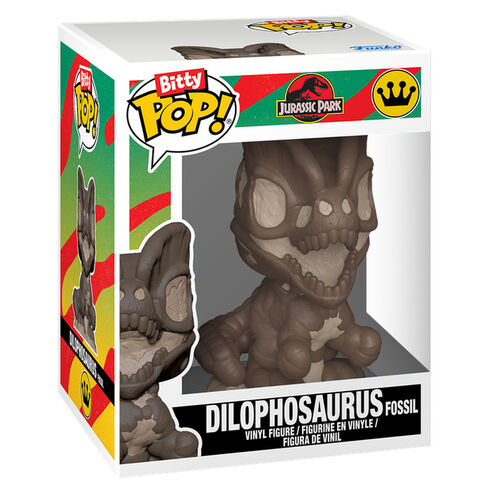 Bitty POP pack 2 figures  Jurassic Park Tyrannosaurus Fossil & Dilophosaurus