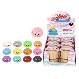 Juguete antiestres sorpresa Lucky Dumpling 8.5cm surtido