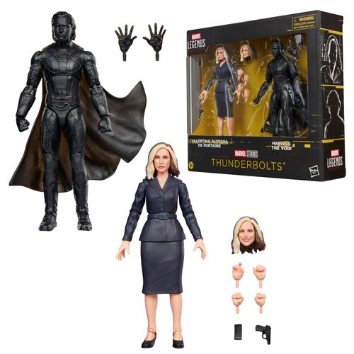 Marvel Thunderbolts Valentina Allegra De Fontaine & Marvels The Void set 2 figures 15cm