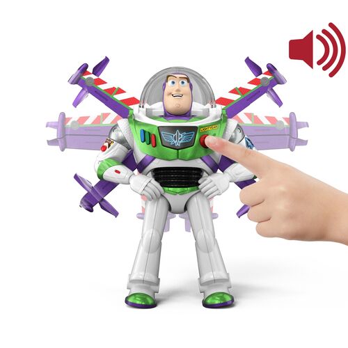 Spanish Disney Pixar Toy Story 5 Buzz Lightyear Deluxe figure 30cm