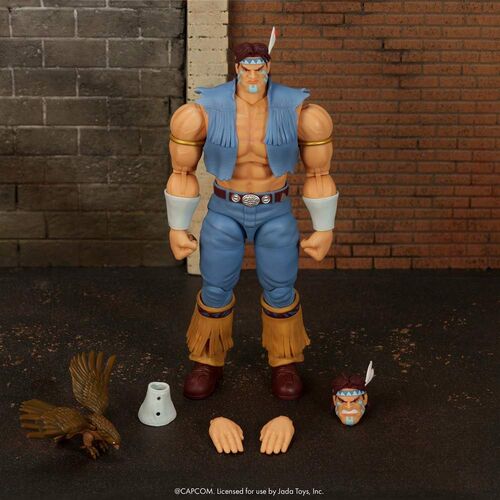 Street Fighter II T Hawk figure 17cm