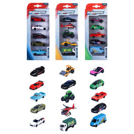 Street Cars assorted set 5 cars