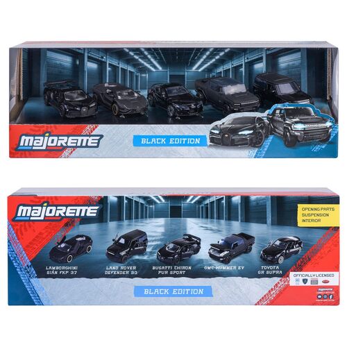 Black set 5 car