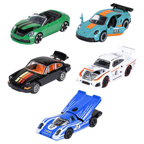 Set 5 coches Porsche