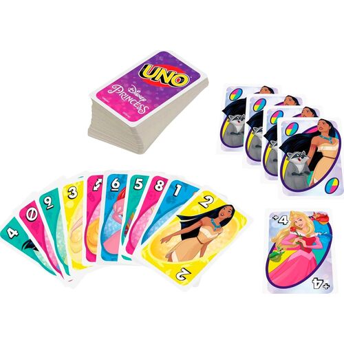 Juego cartas UNO Princesas Disney