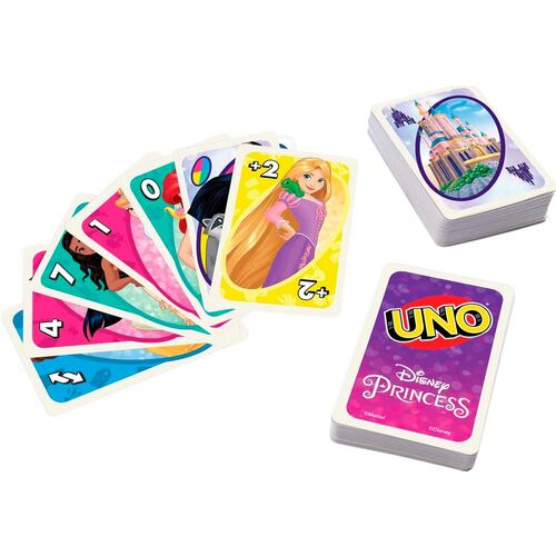 Juego cartas UNO Princesas Disney