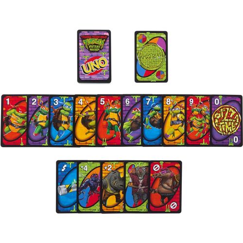 UNO Teenage Mutant Ninja Turtles card game