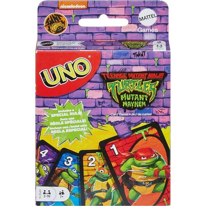 Juego cartas UNO Las Tortugas Ninja