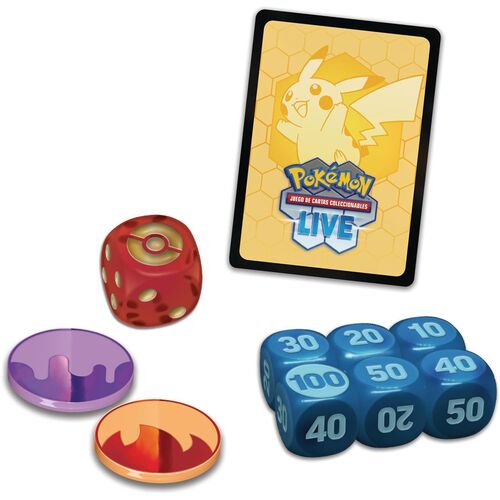 Baraja cartas Combate de Liga de Mega-Lucario ex de JCC Pokemon español