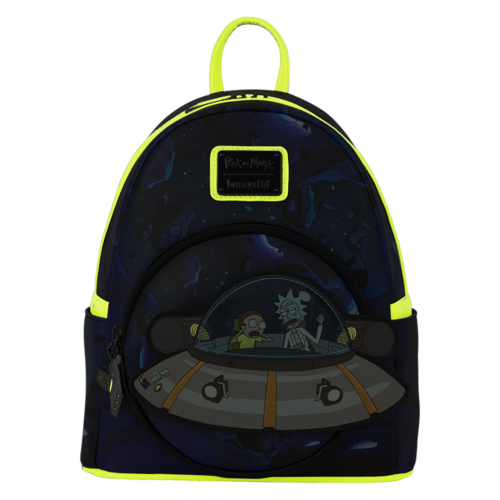 Mochila Cartoon Network Rick and Morty Space Cruiser Loungefly 26cm