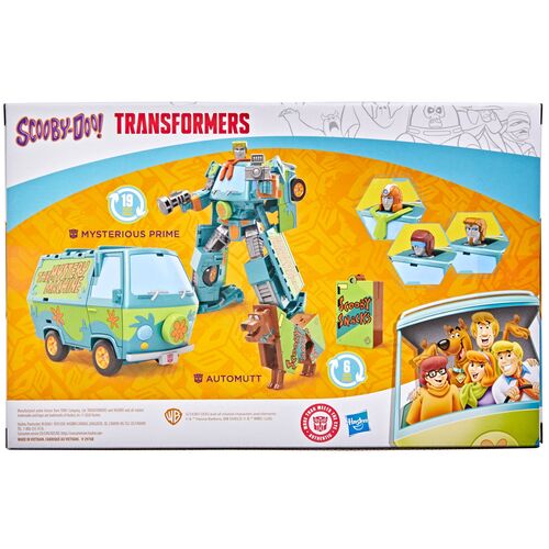 Set Figuras Sooby Doo Transformers 15cm