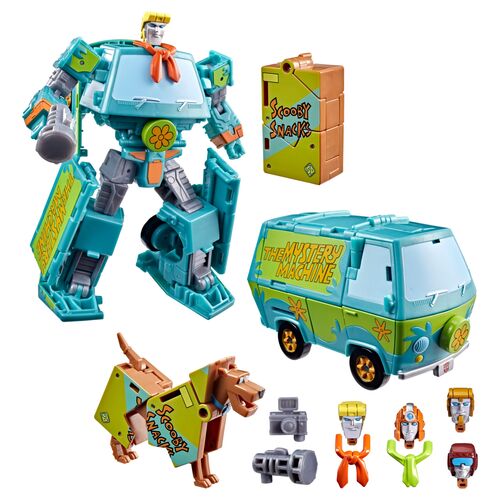 Set Figuras Sooby Doo Transformers 15cm