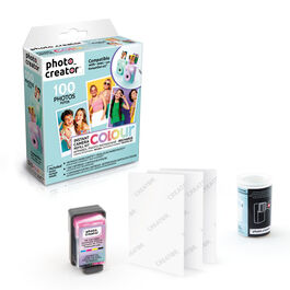 Set camara instantanea papel colores Photo Creator