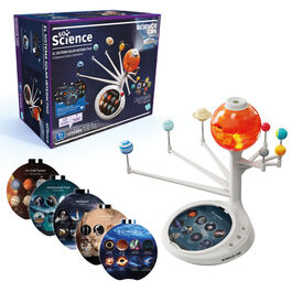 Science interactive solar system projector