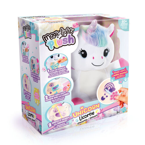 Peluche Decora Tu Unicornio Magic Light 