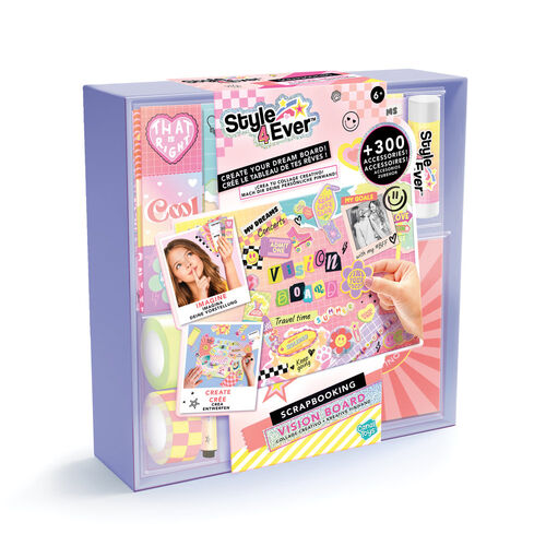 Set decoracion poster Vision Board Style 4Ever