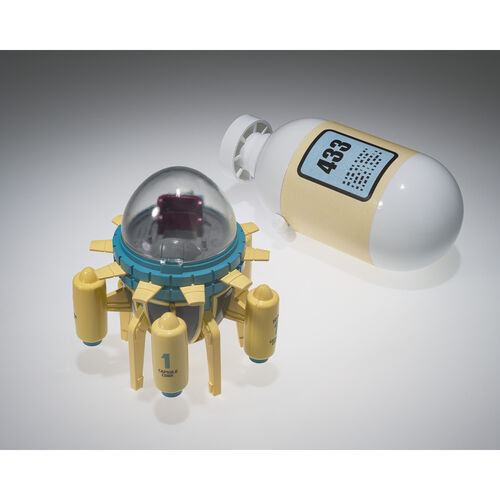 Figura Hoipoi Capsule No433 Trunkss Time Machine Changearts Dragon Ball Z 11cm