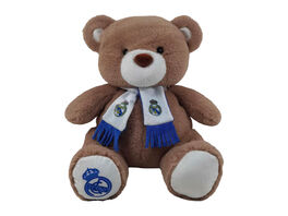 Peluche oso bufanda Real Madrid 32cm