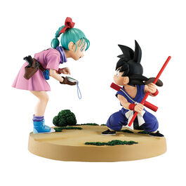 Dragon Ball Fantastic Adventure 3 Goku Bulma Ichibansho figure 17cm