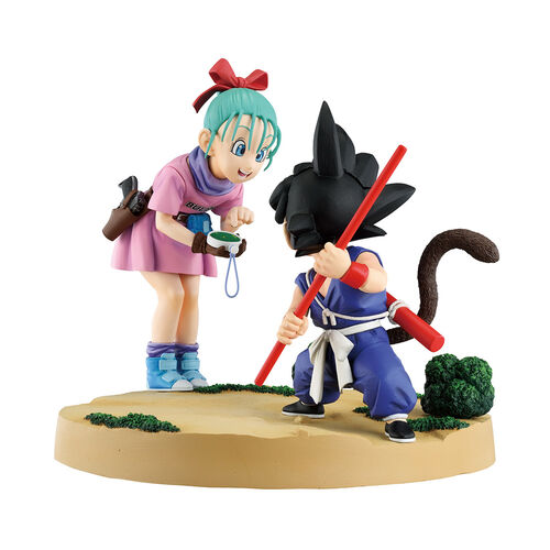 Figura Ichibansho Goku Bulma Fantastic Adventure 3 Ichibansho Dragon Ball 17cm