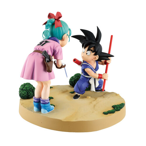 Figura Ichibansho Goku Bulma Fantastic Adventure 3 Ichibansho Dragon Ball 17cm