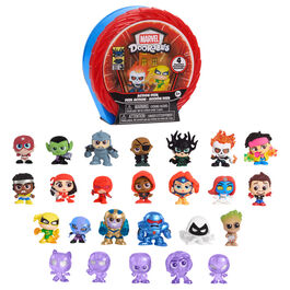 Capsula sorpresa 4 figuras Action Mini Peek Series 3 Marvel Doorables surtido