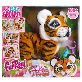 Peluche interactivo Gabby the Grow & Roar Tiger FurReal 