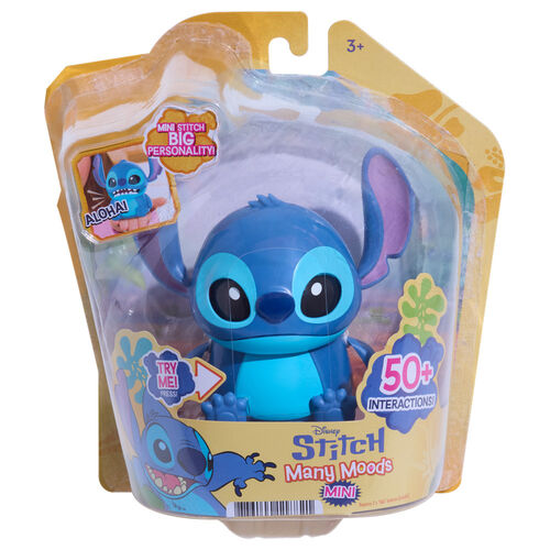 Mini figura interactiva Stitch Many Moods Stitch Disney