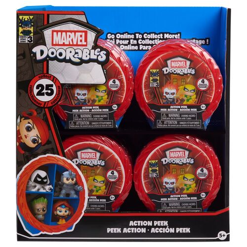 Doorables Marvel Action Mini Peek Series 3 assorted Capsule surprise 4 figures