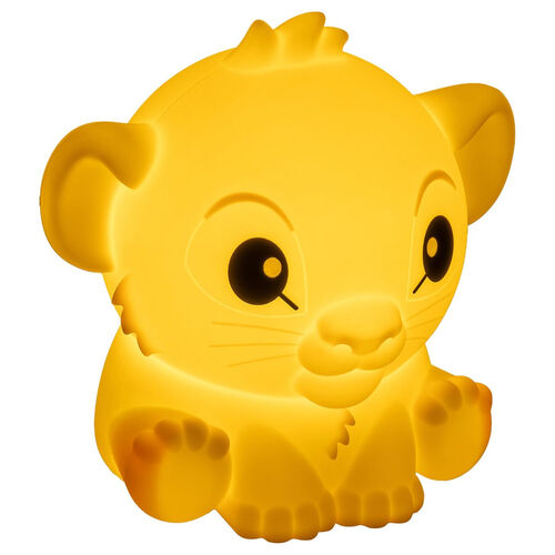 Luz silicona recargable SquishyGlo Simba El Rey Leon