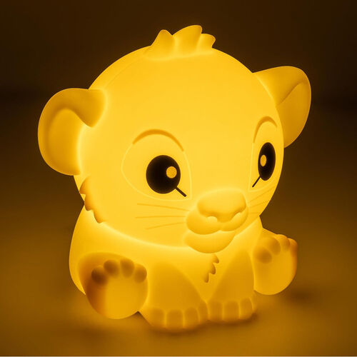 Luz silicona recargable SquishyGlo Simba El Rey Leon