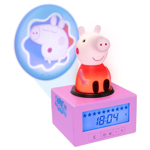 Reloj despertador entrenamiento sueño Peppa Pig