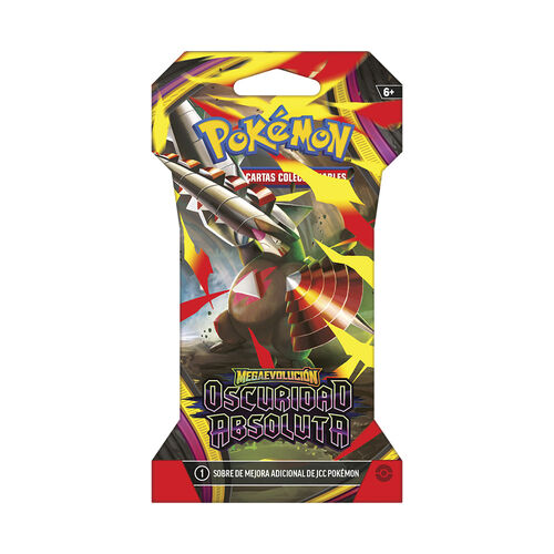 Sobre cartas Expansion Megaevolucion Oscuridad Absoluta Julio 2026 Pokemon español