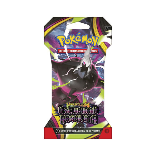 Sobre cartas Expansion Megaevolucion Oscuridad Absoluta Julio 2026 Pokemon español