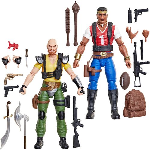 Set figuras David Red Dog Taputapu & Varujan Taurus Ayvazyan G.I. Joe Classified Series 15cm
