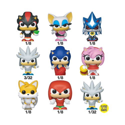 Assorted Bitty POP Mystery figure Sonic