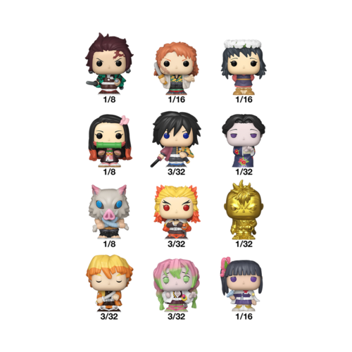 Assorted Bitty POP Mystery figure Demon Slayer Kimetsu no Yaiba