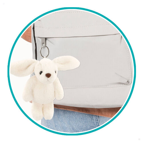 Llavero peluche conejo 12cm surtido